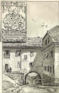 Vieille école à Skofja Loka - Ladislav Benesch